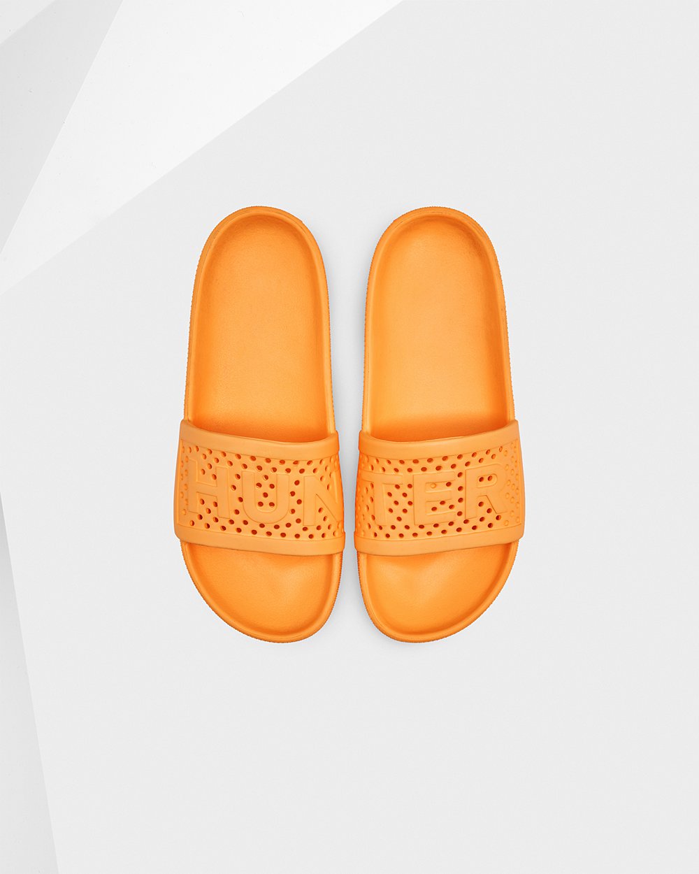 Slippers Dames - Hunter Original Lightweight Moulded - Oranje - 72NQZREYH